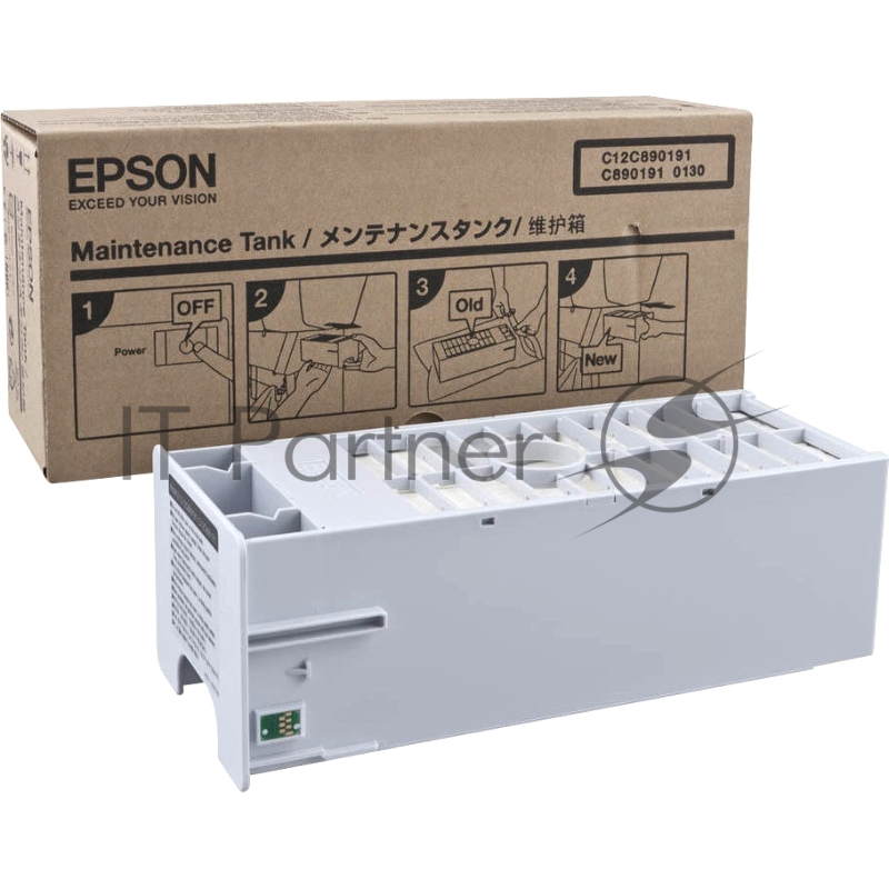 1554898 Поглотитель (абсорбер, памперс) чернил с чипом в корпусе Epson Stylus Pro 7600/960