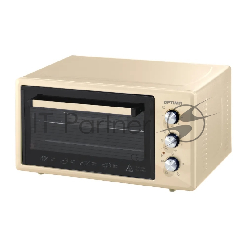 Мини-печь OPTIMA OFC-48B (48л,конвекция,таймер,лампа,пр 2шт.,реш,1650Вт, беж)