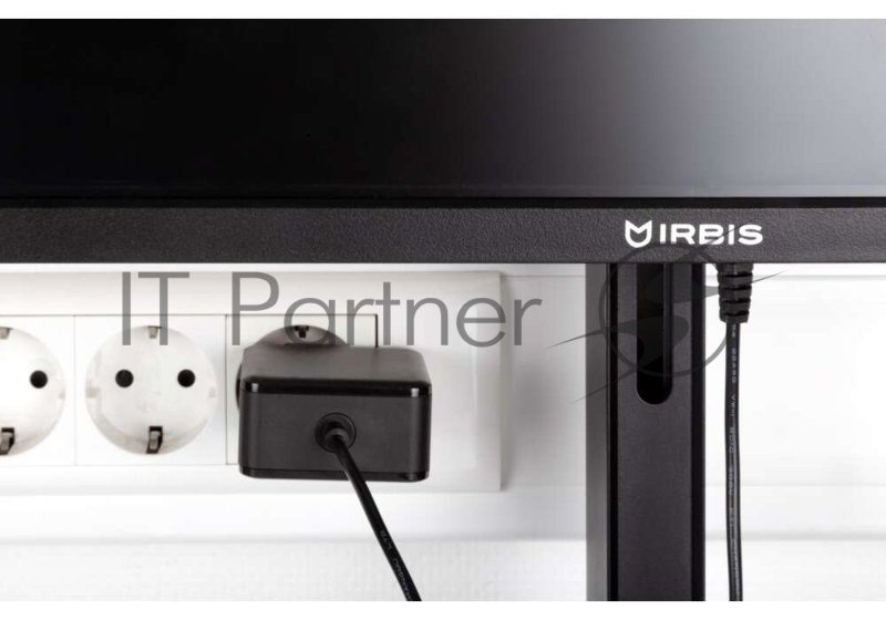 Монитор IRBIS SMARTVIEW 24 23.8 LED Monitor 1920x1080, 16:9, IPS, 250 cd/m2, 1000:1, 5ms, 178°/178°, VGA, HDMI, DP, PJack, Audio out, 75Hz, наклон, регул. высоты, внешн. бп, Black МИНПРОМТОРГ (МПТ) 3y