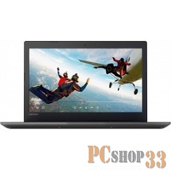 Ноутбук Lenovo IdeaPad 320-15IKB 80XL01GVRK (Core i3 7100U-2.40ГГц, 4ГБ, 1000ГБ, GF940MX, LAN, WiFi, BT, WebCam, 15.6 1920x1080, W10 H), черный