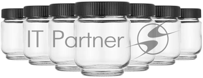 Йогуртница Kitfort КТ-6295 20Вт 7б. 190мл упр.:электрон. серебристый/черный