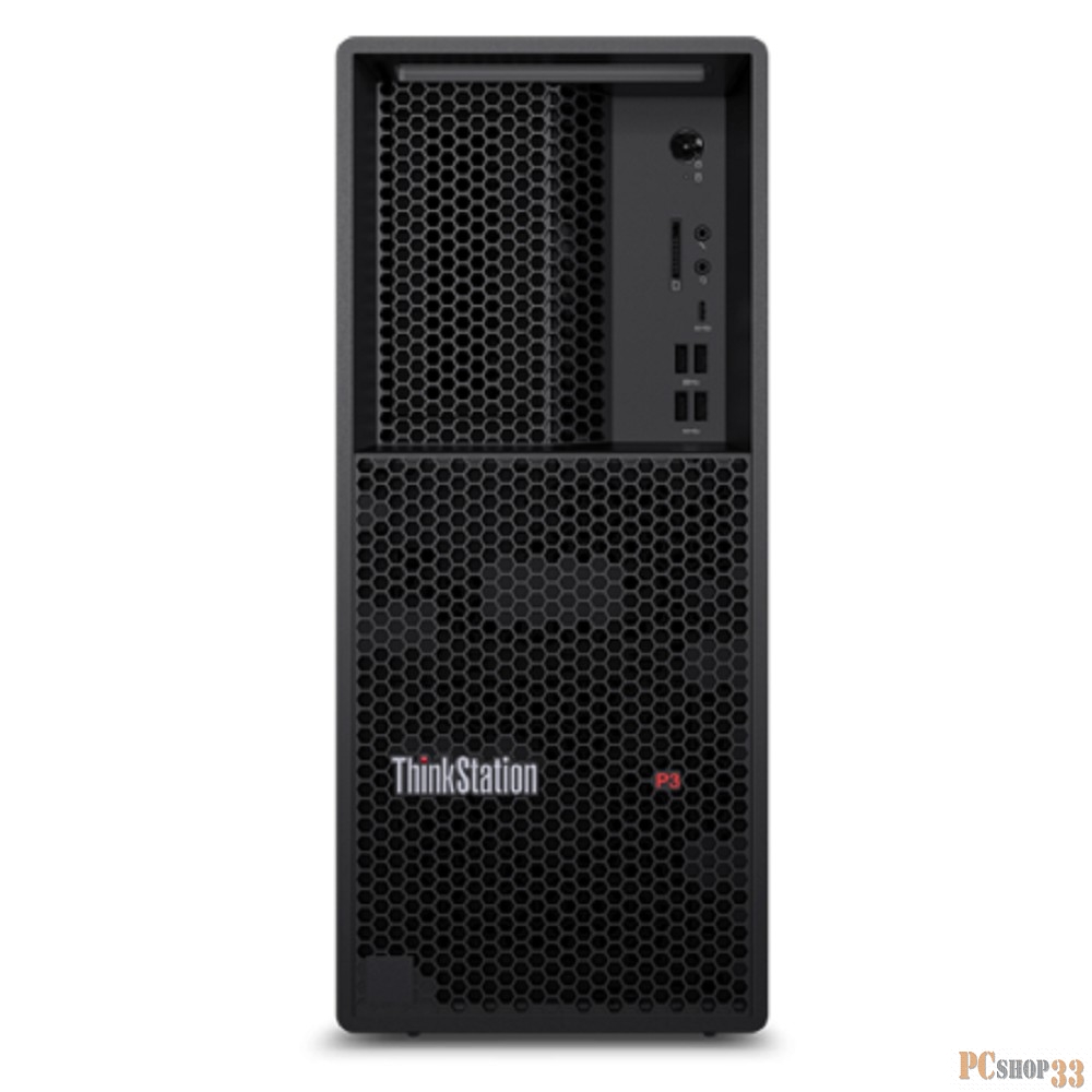 Системный блок Lenovo ThinkStation P3 Tower i7-13700, 32GB (2x16) DDR5, 1TB SSD M.2, NVIDIA RTX A2000 12GB, USB KB&Mouse (ENG), DOS, 1Y