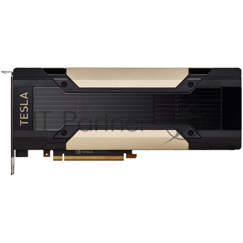 Видеокарта NVidia TESLA V100 16Gb CoWoS HBM2 w/ECC, 4096-bit, PCIE 3.0x16, 5120 Cuda Cores, 1x Power adapter (2 x PCIe 8-pit auf single CPU 8-pin)