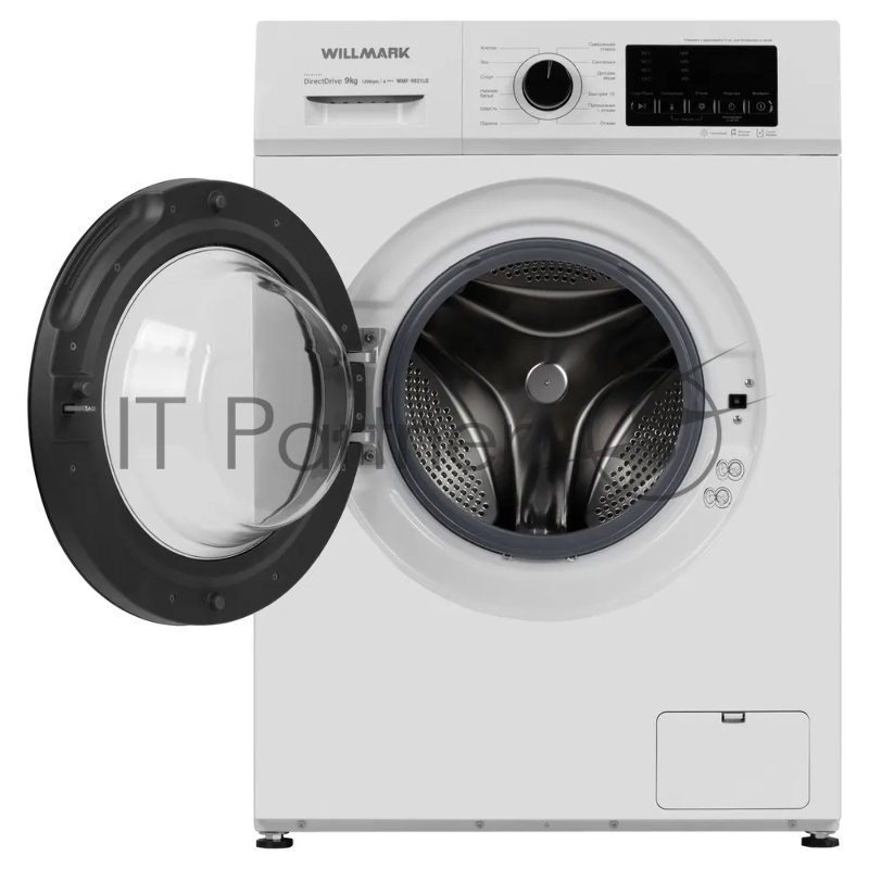 Стиральная машина WILLMARK WMF-9021LG (INVERTER DIRECT DRIVE 9кг/1200 об.,12 реж.,дисп,A+++, белая)