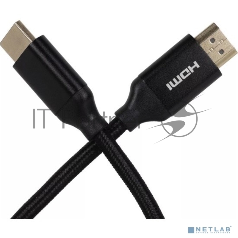 Кабель HDMI 19M/M ver 2.0, 1М, iOpen (light) <ACG520BM-1.0>