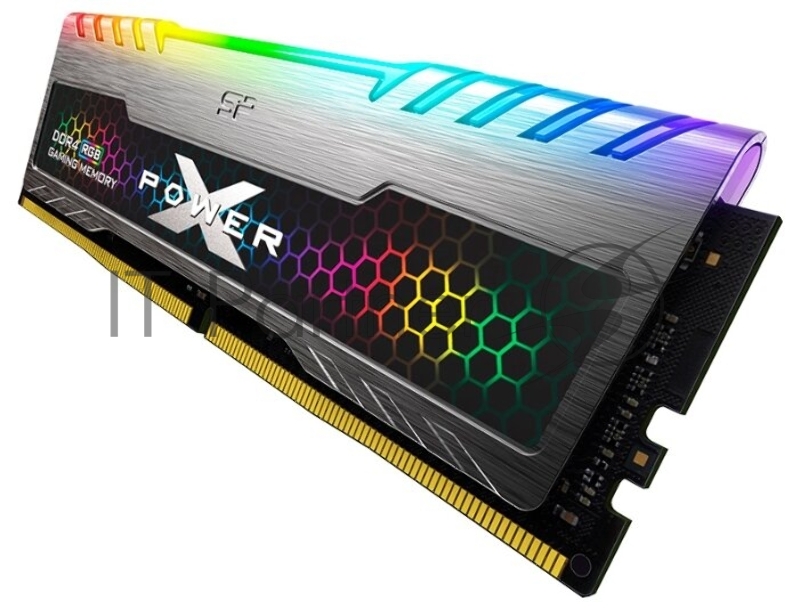 Память Silicon Power 16GB DDR4 3200МГц XPOWER Turbine RGB CL16 DIMM 1Gx8 DR