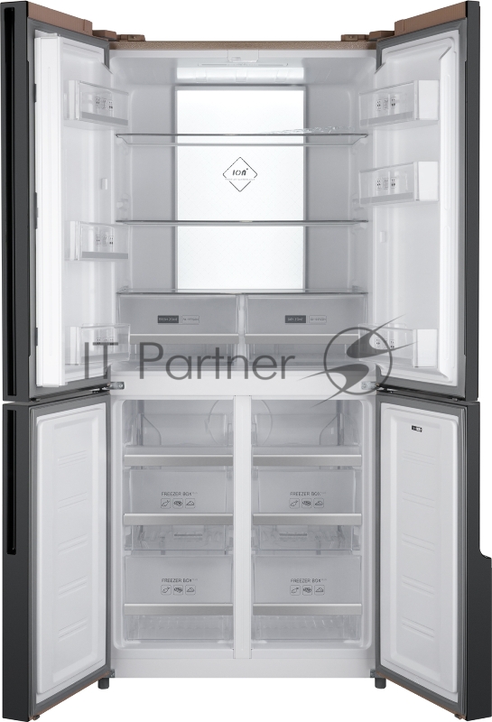 Холодильник Weissgauff WCD 450 BEG NoFrost Inverter