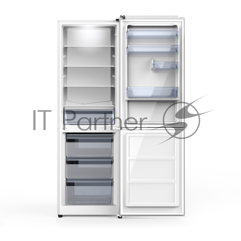 Холодильник WILLMARK RF-415DC (306л.,А+,нижн.мороз.,пер.двер 3 года, белый)