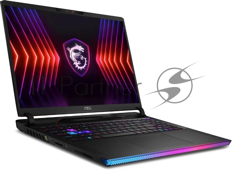 Ноутбук MSI Raider GE68 HX 14VHG-472RU Core i9 14900HX 32Gb SSD2Tb NVIDIA GeForce RTX4080 12Gb 16 IPS UHD+ (3840x2400) Windows 11 Home black WiFi BT Cam (9S7-15M131-472)