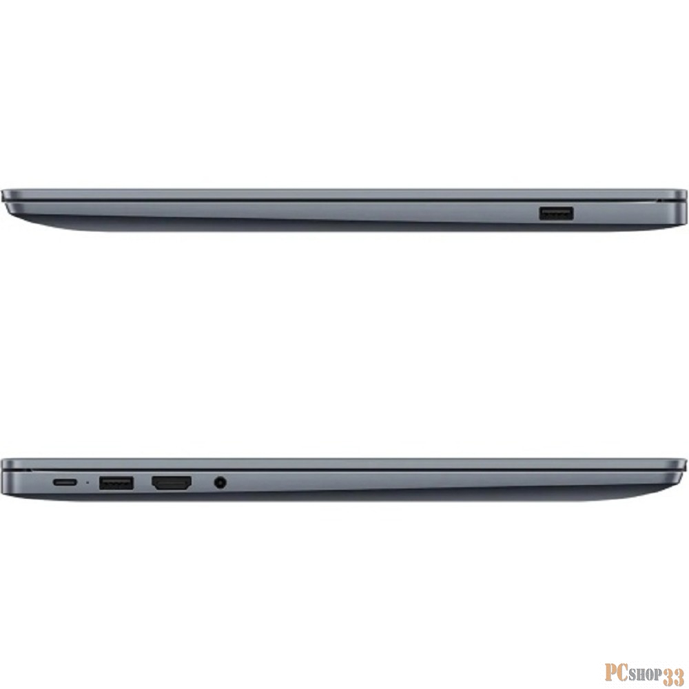 Ноутбук HUAWEI MateBook 16 1920x1200/Intel Core i3-1215U/RAM 8Гб/HDD 512 GB/ENG|RUS/Windows 11 Home серый 1 кг 53013WXD