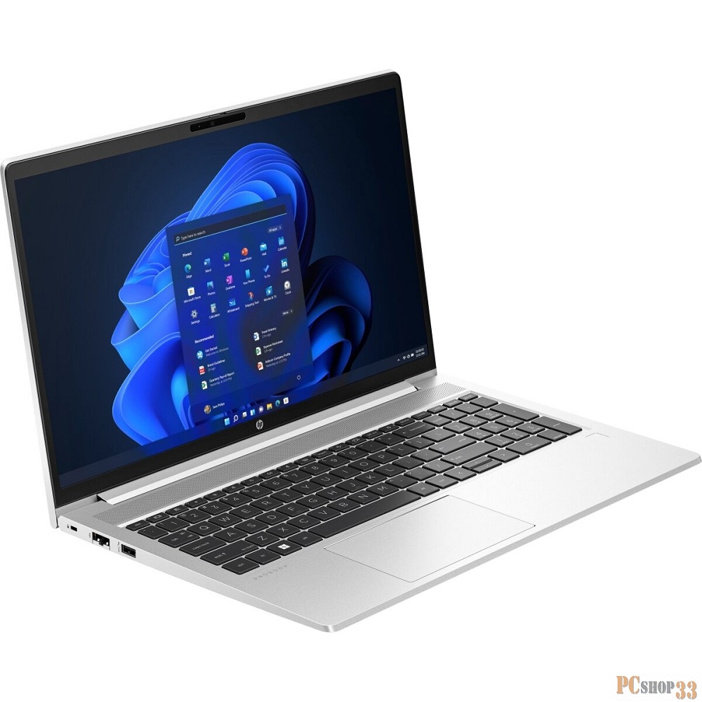 Ноутбук HP ProBook 450 G10 (QWERTY/RUS) 15.6 FHD, Intel Core i7-1355U, 16Gb, 256Gb SSD, Win11 Pro, серебристый*