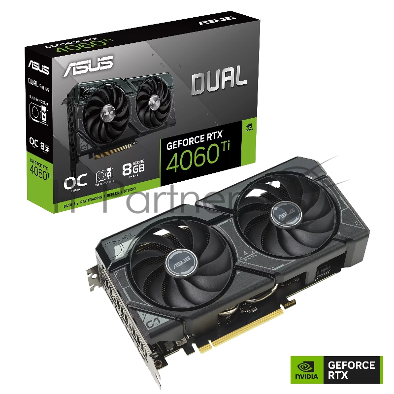 Видеокарта ASUS DUAL-RTX4060TI-O8G-SSD