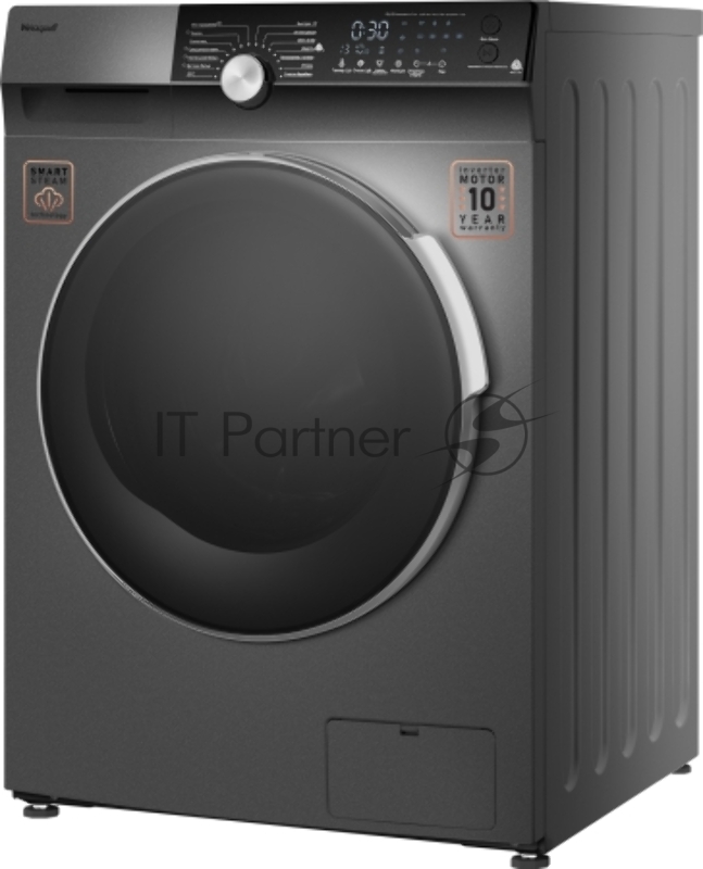 Стиральная машина Weissgauff WM 59412 DC Inverter Steam Silver