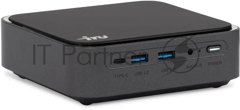 Неттоп IRU 110JLCN Cel N5105 (3.3) 8Gb SSD256Gb UHDG noOS GbitEth 400W черный (1975163)