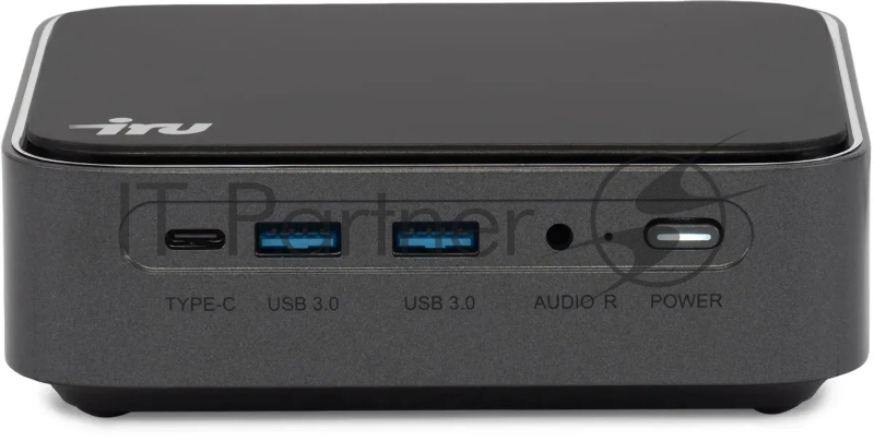 Неттоп IRU 110JLCN Cel N5105 (3.3) 8Gb SSD256Gb UHDG noOS GbitEth 400W черный (1975163)