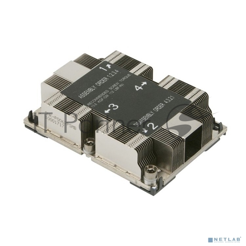 Радиатор Supermicro 1U Passive CPU Heat Sink Socket LGA3647-0 (SNK-P0067PSM)