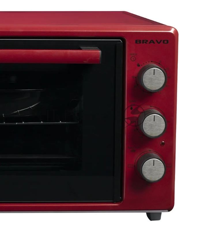 Печь электрическая BRAVO FO-38R 38 литров красная