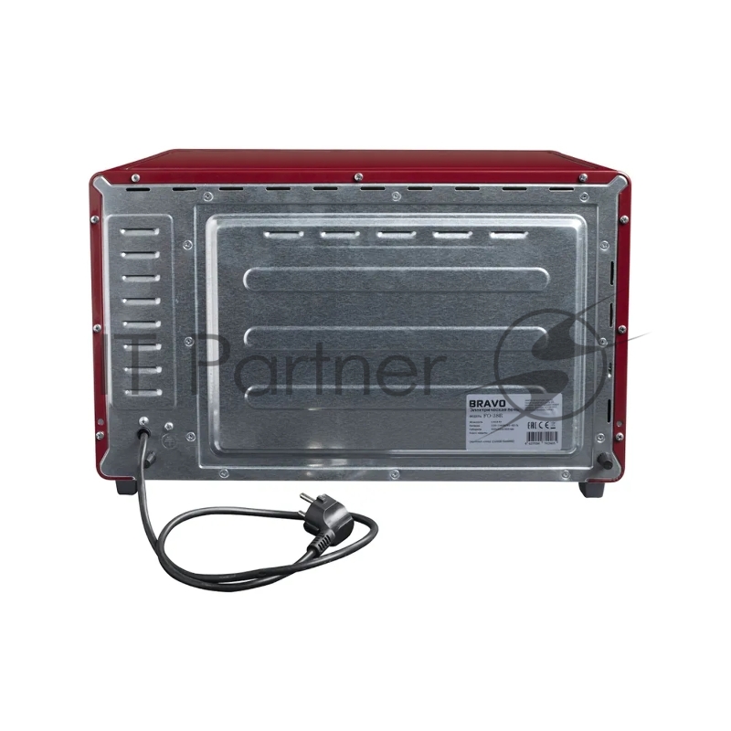 Печь электрическая BRAVO FO-38R 38 литров красная