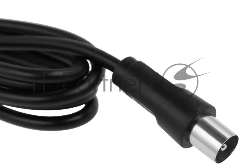 Антенна телевизионная Gal AR-458 32дБ активная черный каб.:1.4м