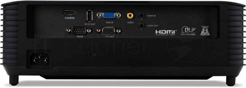 Проектор Acer X129H DLP 4800Lm (1024x768) 20000:1 ресурс лампы:6000часов 1xUSB typeA 1xHDMI 2.8кг