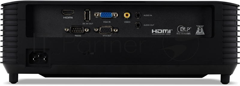 Проектор Acer X129H DLP 4800Lm (1024x768) 20000:1 ресурс лампы:6000часов 1xUSB typeA 1xHDMI 2.8кг