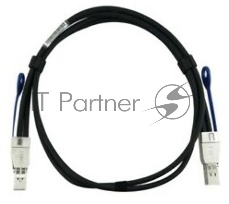 Кабель SAS 12G external cable, Pull type, SFF-8644 to SFF-8644 (12G to 12G), 50 Centimeters