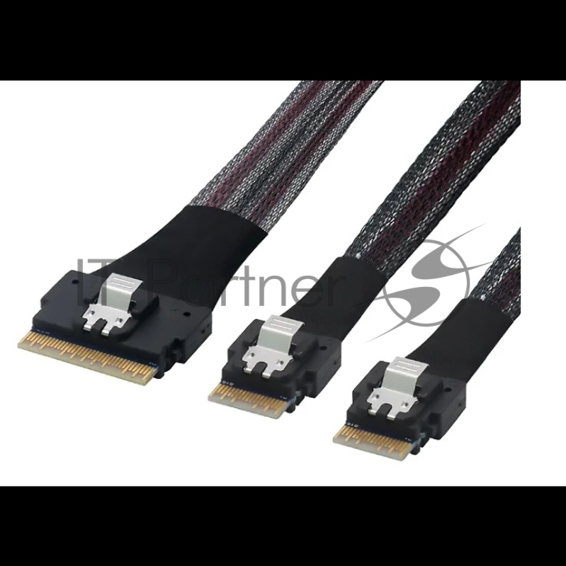 Интерфейсный кабель/ Slimline x8 (STR) to 2x Slimline x4 (STR),80CM,100 OHM,