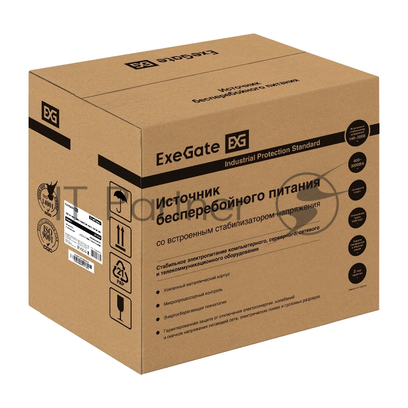 Комплект ИБП EX295991RUS + батарея 65Aч EX282982RUS 4шт (инвертор, синус, для котла) ExeGate SineTower SZ-5000.LCD.AVR.2SH.1C13.T.RJ. <5000VA/4000W, чистый синусоида, LCD дисплей, AVR, 2*Schuko+1*C13+клеммы, RJ45/11, USB, линейно-интерактивный, Bl