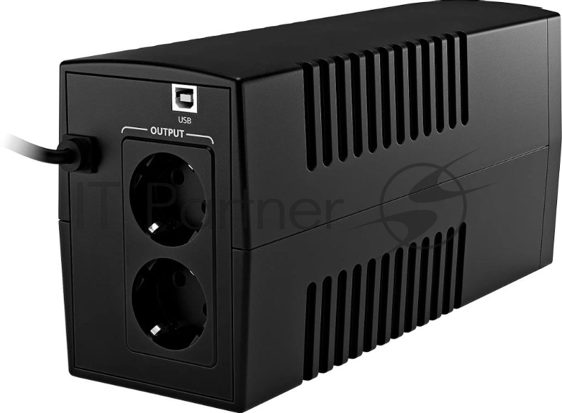 Источник бесперебойного питания Line-interactive Back Basic Euro 650 Ва 1 мин Tower 2хSchuko