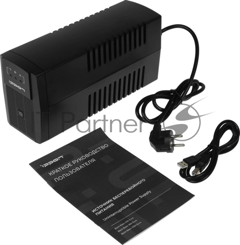 Источник бесперебойного питания Line-interactive Back Basic Euro 650 Ва 1 мин Tower 2хSchuko