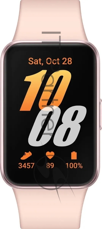 Смарт-часы Samsung Galaxy Fit 3 SM-R390 1.6 AMOLED корп.розовое золото рем.розовое золото разм.брасл.:M/L (SM-R390NIDACIS)
