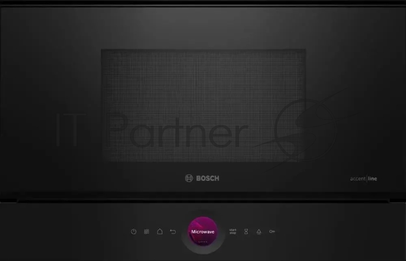 Микроволновая печь Bosch BFL9221B1 21л. 900Вт черный (встраиваемая)