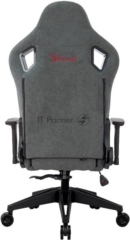 Кресло игровое A4Tech Bloody GC-770 серый соты с подголов. крестов.
