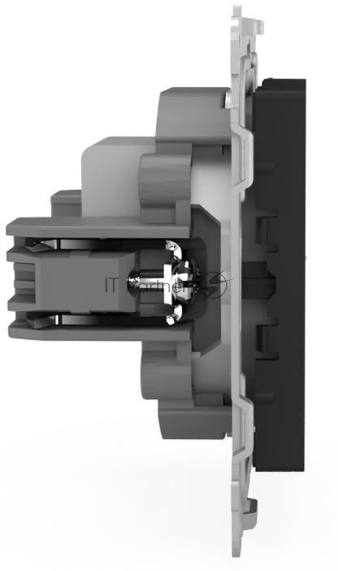 Коннектор TV СП Pixel механизм карбон TOKOV ELECTRIC TKE-PX-A1C-C14