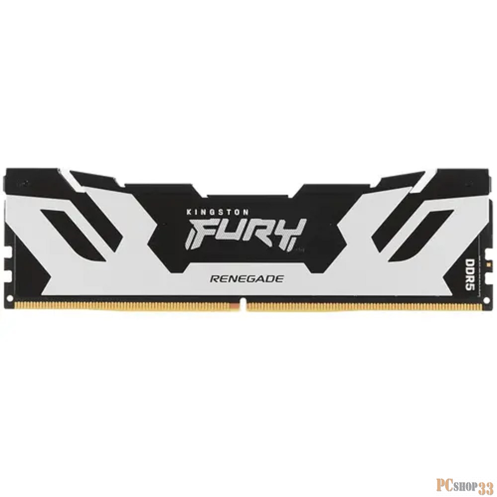 Модуль памяти Kingston DDR5 48GB 6000MT/s DDR5 CL32 DIMM FURY Renegade Silver XMP