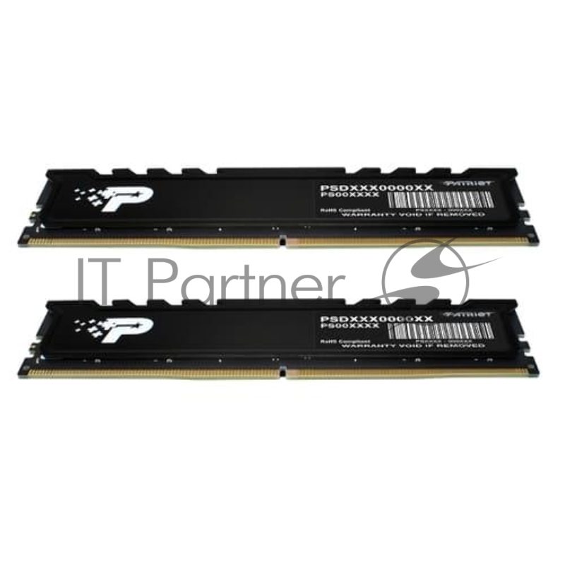 Оперативная память Patriot PSP516G4800KH18GB DDR5 4800 (2*8Gb) Signature Premium Радиатор 1.1 В