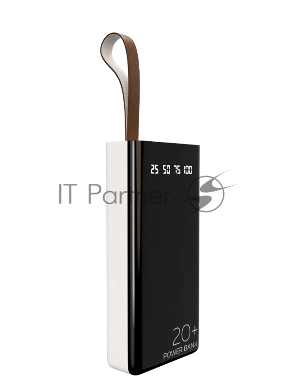 Внешний аккумулятор 20000mAh 2USB 2.1A More choice PB60-20(White)