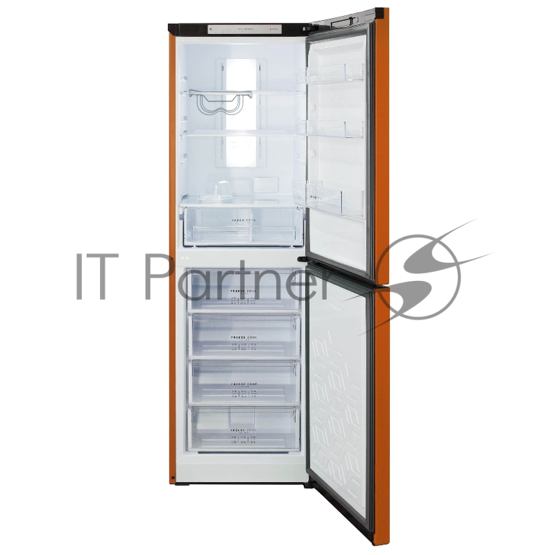 Холодильник Бирюса Б-T940NF двухкамерный оранжевый