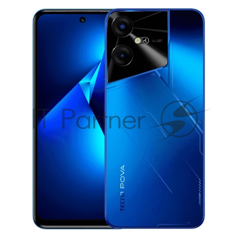 Смартфон LH6n POVA Neo 3 128+8 Hurricane Blue, 6.82 Asahi Glass, 20:9, 1640 x 720 Mpix, 2.0GHz x2+ 1,8GHz x6, 8 Core, 8GB RAM, 128GB, up to 256GB flash, 16Мп+Q/8Мп, 2 Sim, 4G, BT v5.0, WiFi 802.11 b/g/n, GPS/AGPS, GLONASS, NFC, Type-C, 7000mAh, Andro