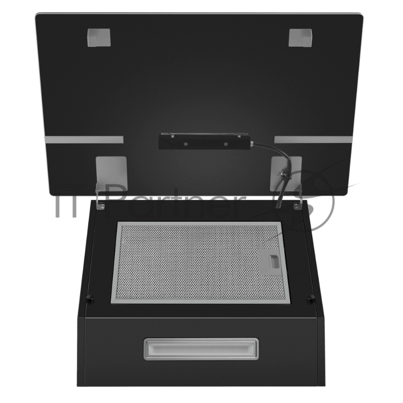 Вытяжка каминная Maunfeld Astro 60 черный/черное стекло управление: сенсорное (1 мотор)