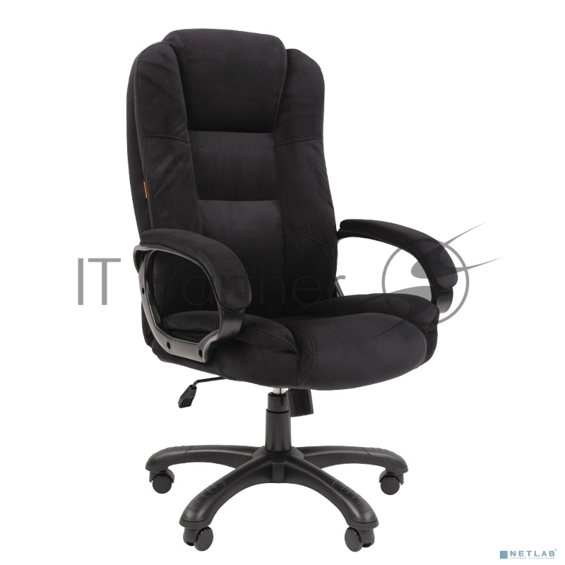 Кресло Chairman Home 600 Россия ткань Т-84 черный (7158676)