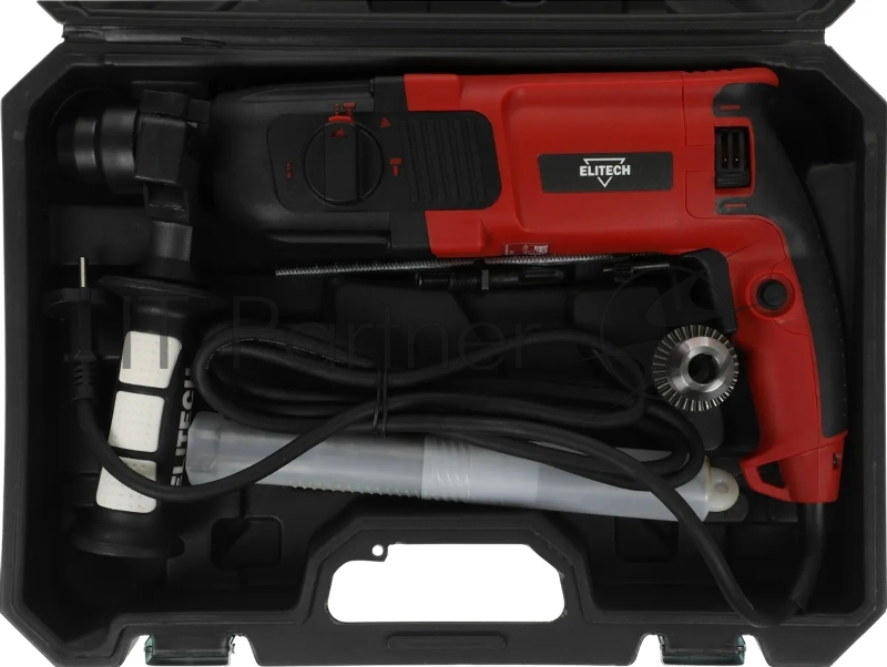 Перфоратор Elitech П 280РЭМ патрон:SDS-plus уд.:2.8Дж 1000Вт (кейс в комплекте)