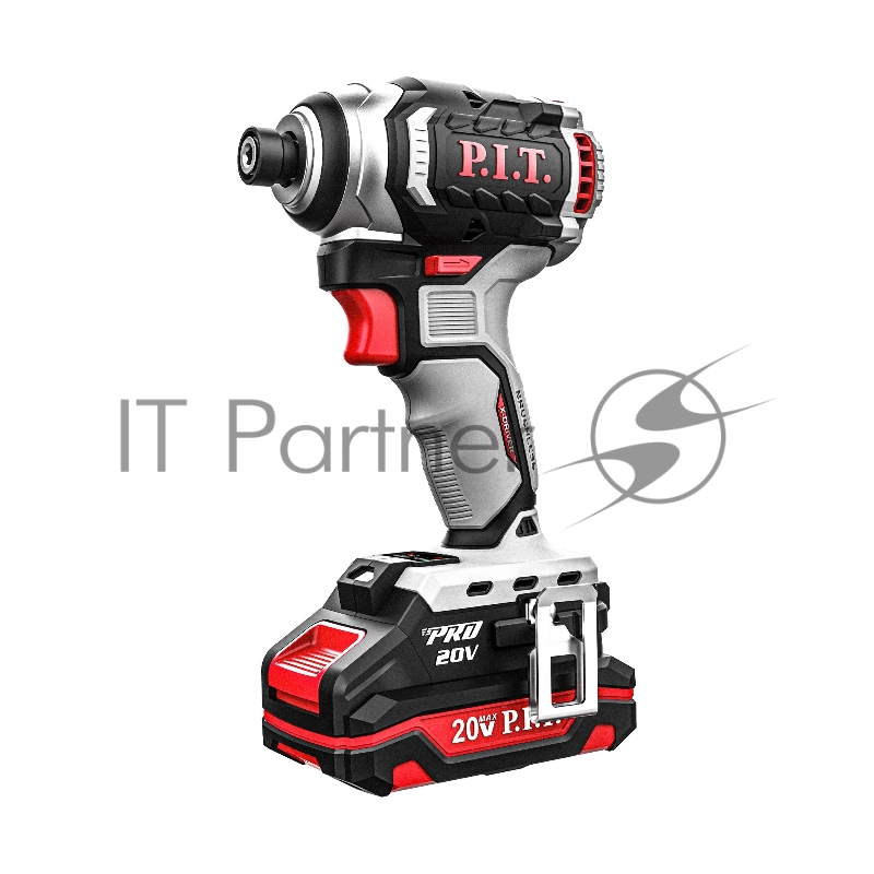 Винтоверт P.I.T. PSD20H-170A/1 аккум. патрон:держатель бит 1/4