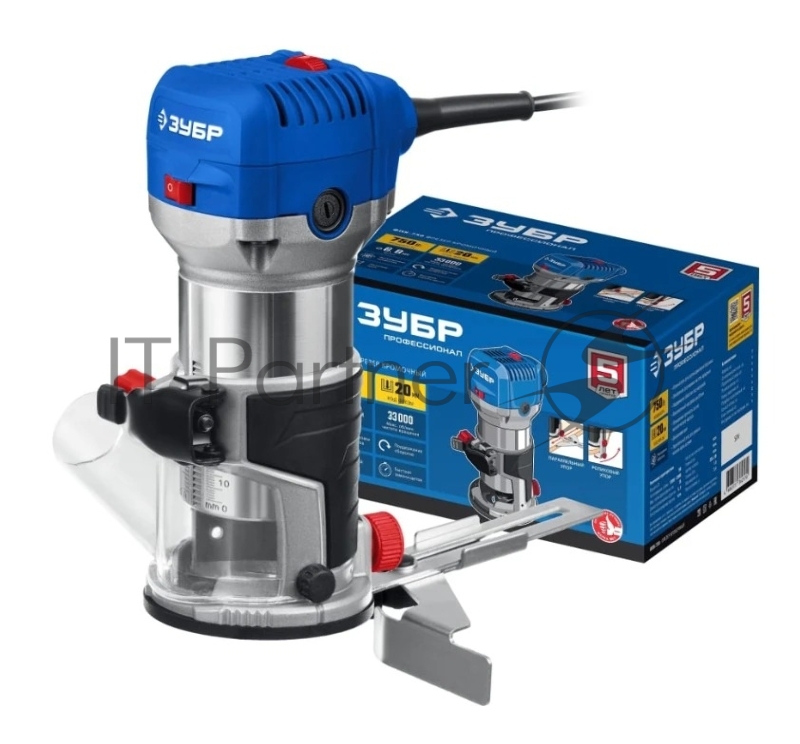Кромочный фрезер ЗУБР 750 Вт, Профессионал (ФПК-750)