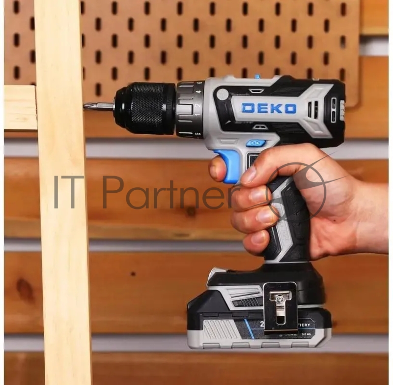 Дрель-шуруповерт Deko Loner 20V аккум. патрон:быстрозажимной (085-1006)