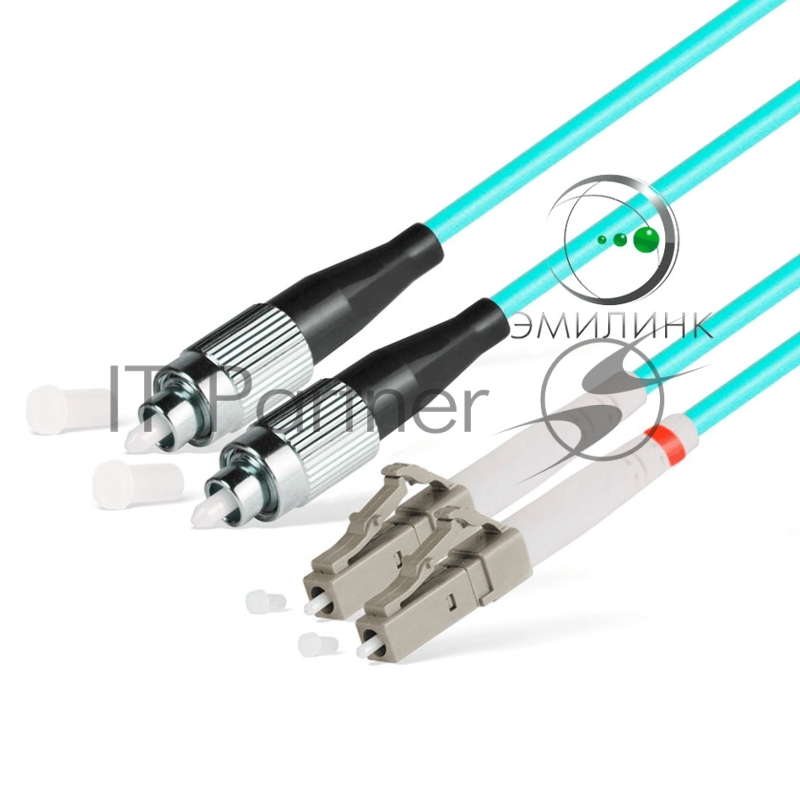 Шнур оптический NTSS PREMIUM dpc LC/UPC-LC/UPC 50/125 (OM3) 3.0мм 10м LSZH