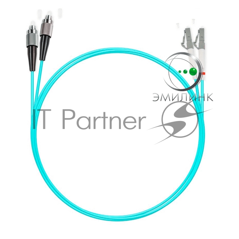 Шнур оптический NTSS PREMIUM dpc LC/UPC-LC/UPC 50/125 (OM3) 3.0мм 10м LSZH