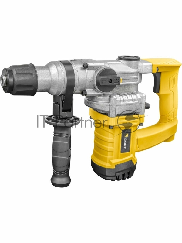 Перфоратор, 1050Вт, патрон SDS-PLUS, диаметр сверления 30мм, KOLNER KRH 1050С, 3 режима, энергия удара 5,5Дж, число оборотов на холостом ходу 800об/мин, число ударов 4200уд/мин, кабель 2м, глубинометр (набор оснастки, кейс)