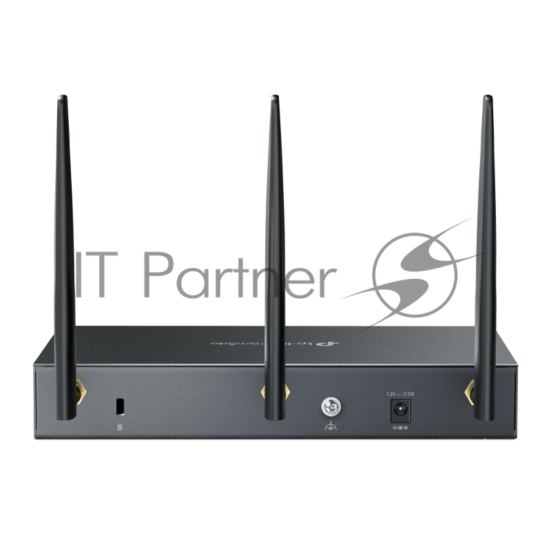 VPN-маршрутизатор TP-Link ER706W Omada с гигабитными портами и поддержкой Wi-Fi AX3000, 1 гиг. SFP WAN/LAN, 1 гиг. RJ45 WAN, 4 гиг. RJ45 WAN/LAN, USB 3.0, до 574 М/с на 2,4 ГГц + до 2402 М/с