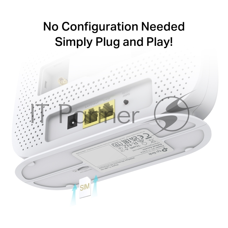 Роутер Wi-Fi N300 TP-Link TL-MR105 с поддержкой 4G LTE